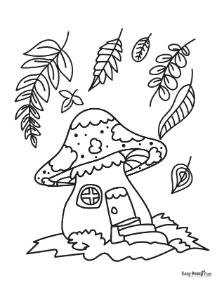 Fall coloring pages