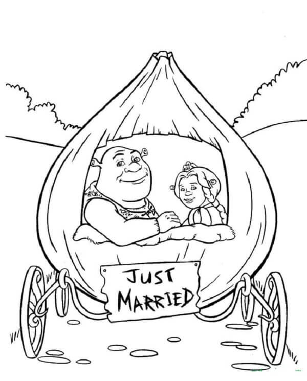 Shrek coloring pages