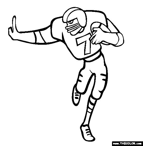 Football coloring page free football online coloring football coloring pages online coloring pages sports coloring pages