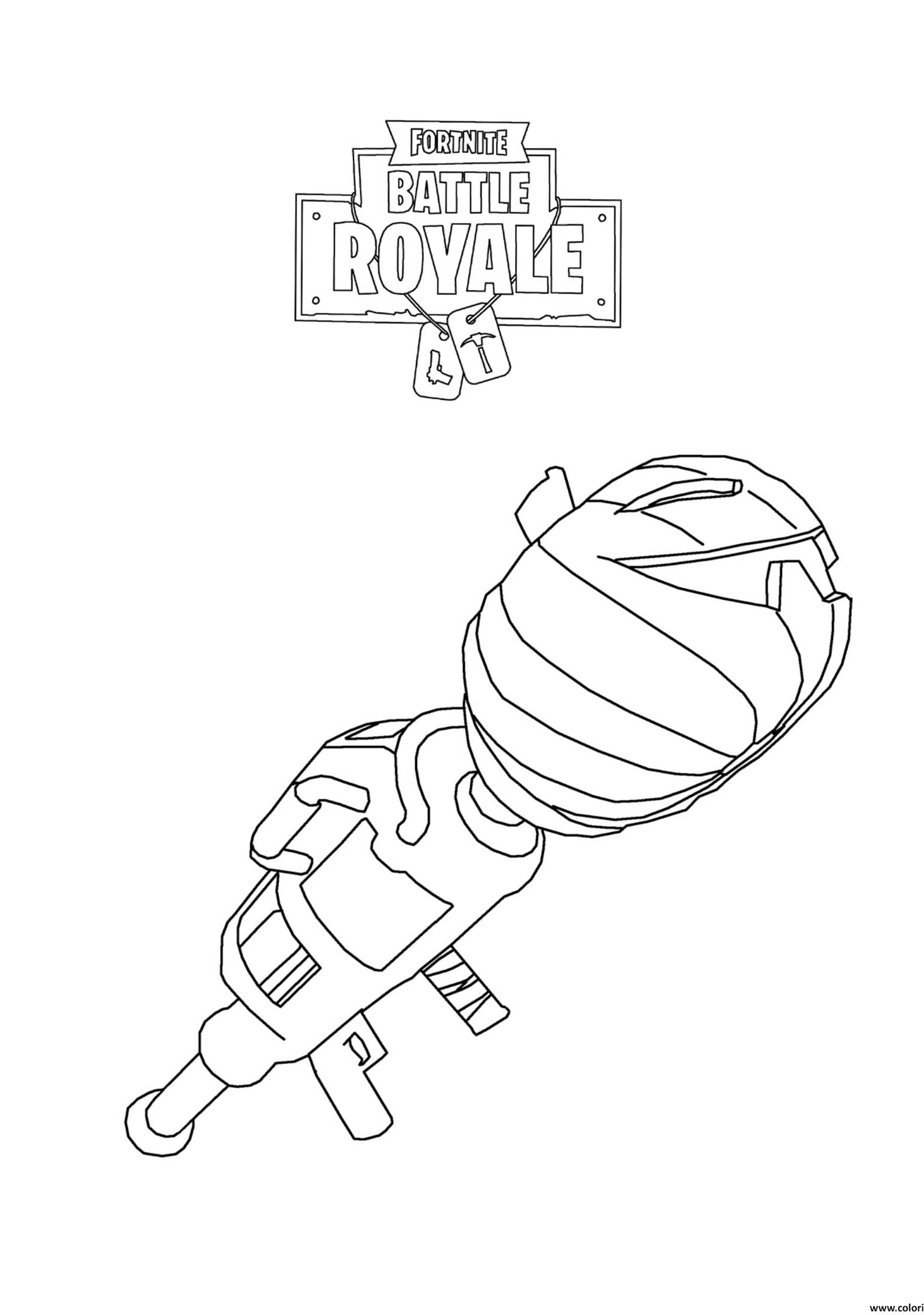 Fortnite battle royale rocket launcher