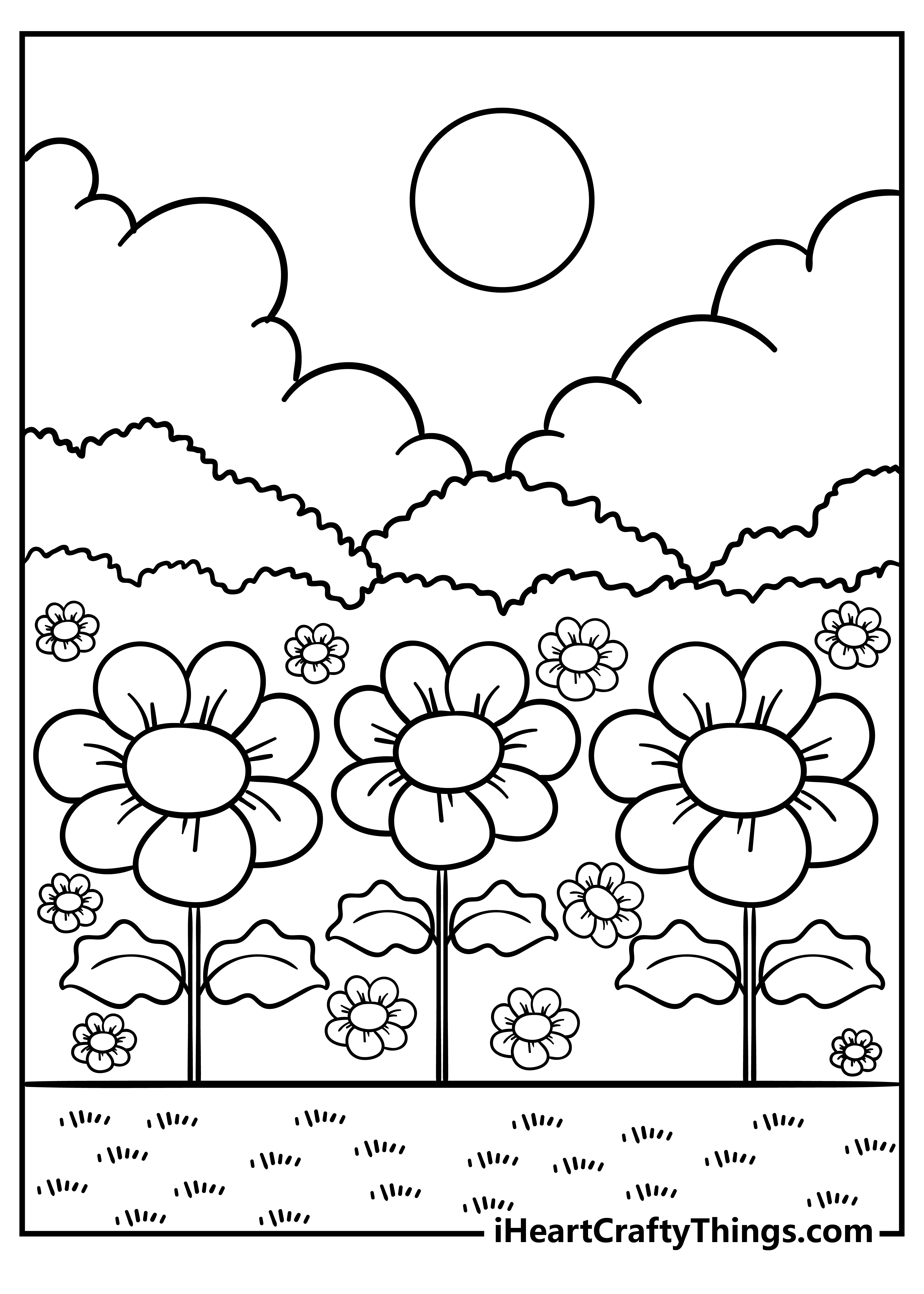 Garden coloring pages garden coloring pages coloring pages free kids coloring pages