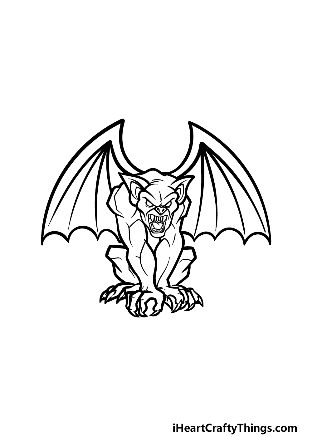 Gargoyle drawing