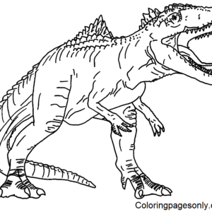 Giganotosaurus coloring pages printable for free download