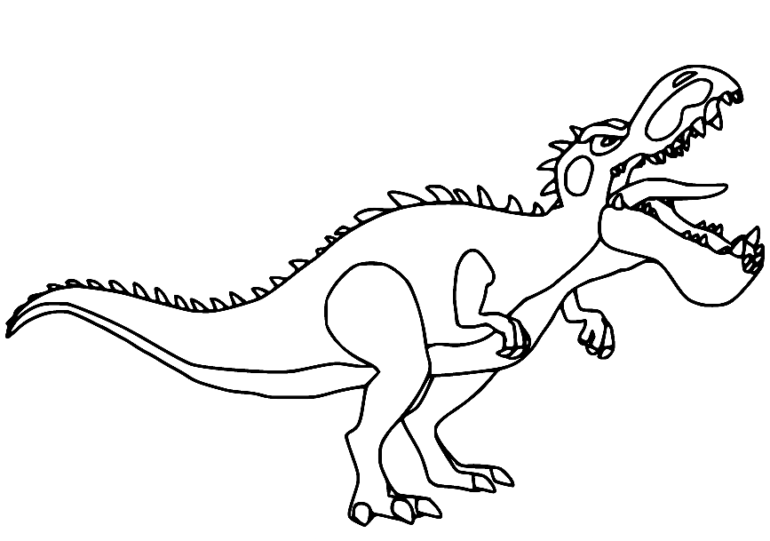 Giganotosaurus coloring pages printable for free download