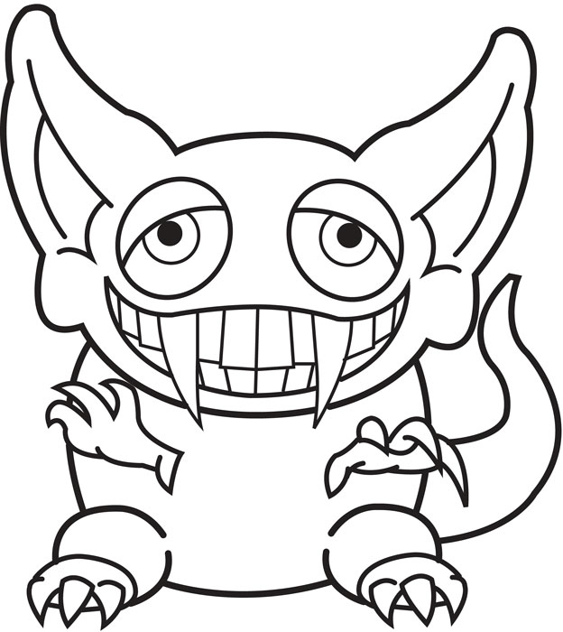 Goblin coloring pages