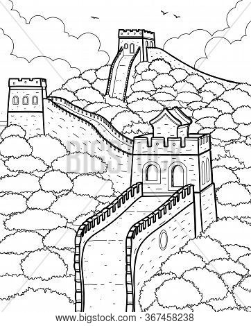 Great wall of china images illustrations vectors free