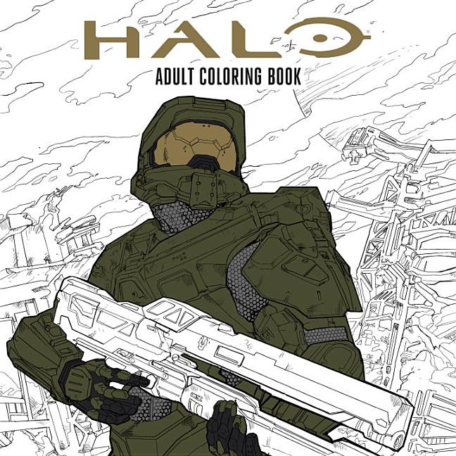 Buy halo coloring book by microsoft from porchlight book pany