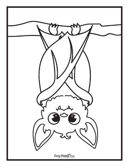 Printable bat coloring pages â sheets