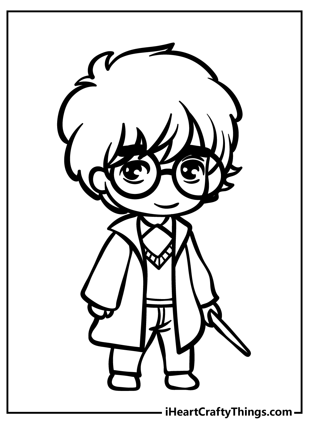 Harry potter coloring pages free printables