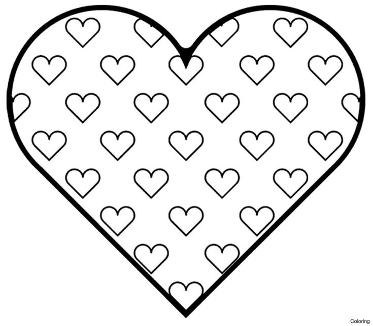 Heart coloring pages for adults heart coloring pages surprising valentine adults with hearts and for