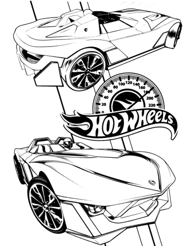 Hot wheels coloring page free printable coloring pages