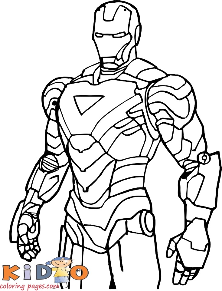 Printable coloring page on