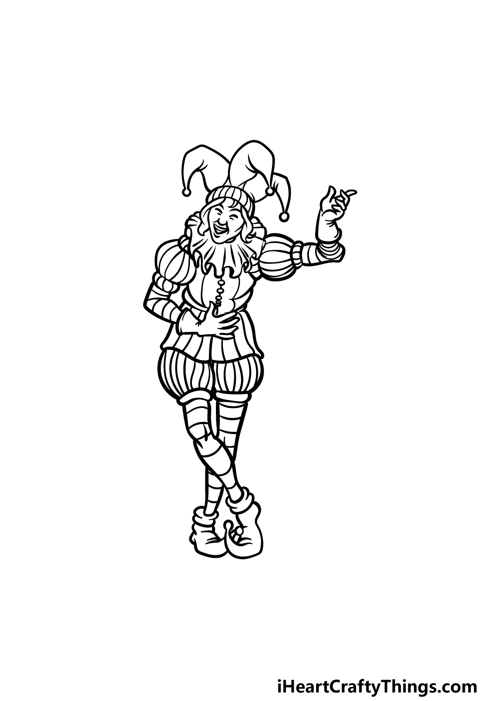 Jester drawing