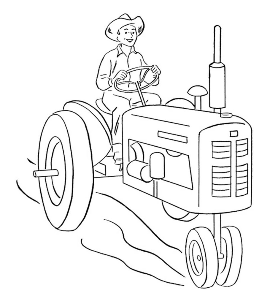 Free printable john deere coloring pages online