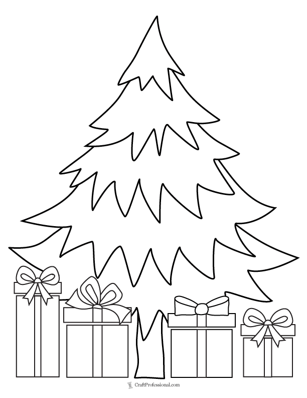 Christmas coloring pages for kids free