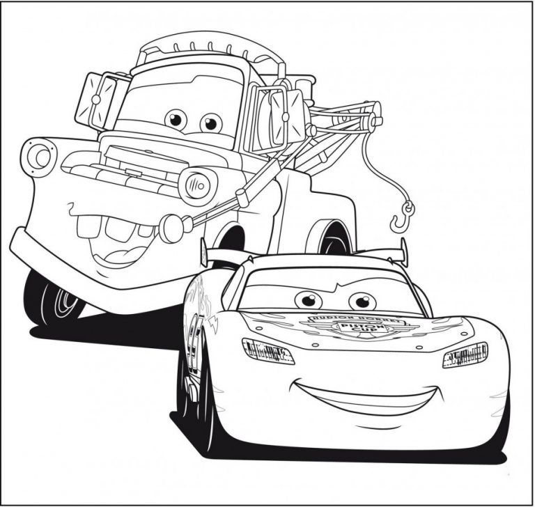 Free printable lightning mcqueen coloring pages for kids