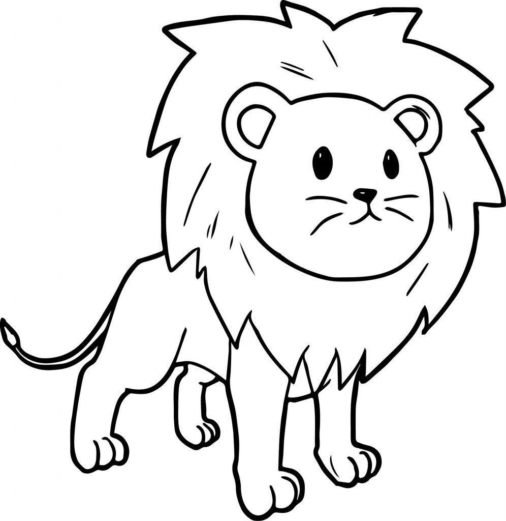 Lion coloring pages simple and advanced lion coloring pages animal coloring pages jungle coloring pages