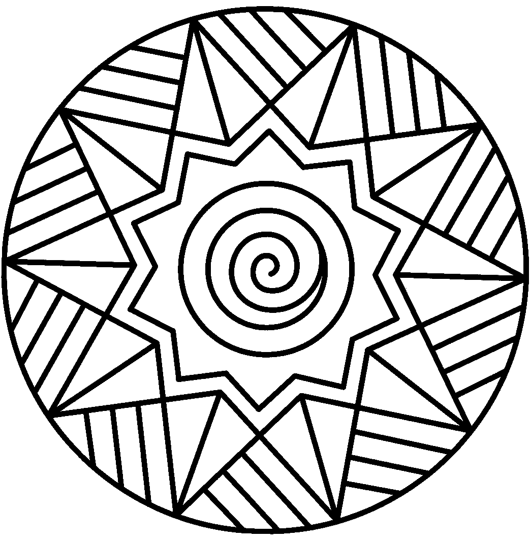 Free printable mandalas for kids