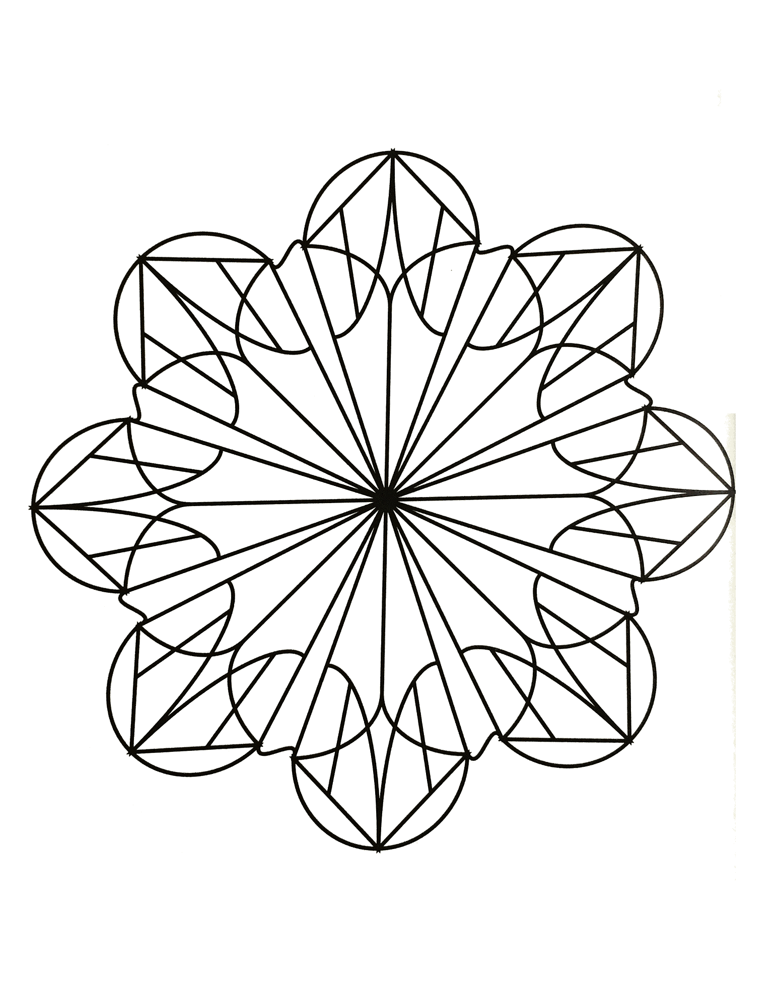 Regular mandala