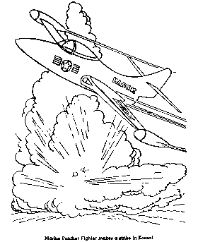 Military coloring pages