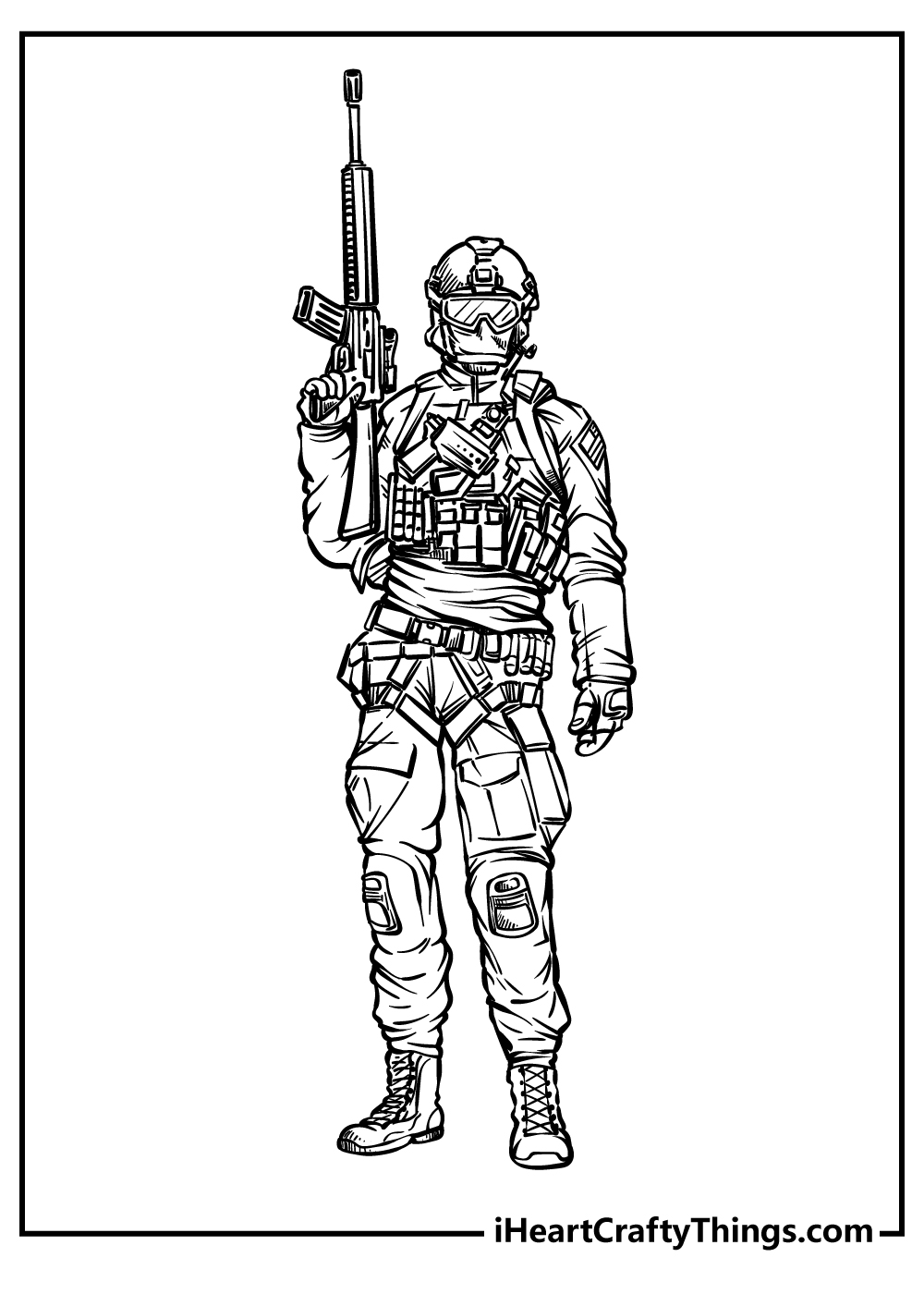 Army coloring pages free printables