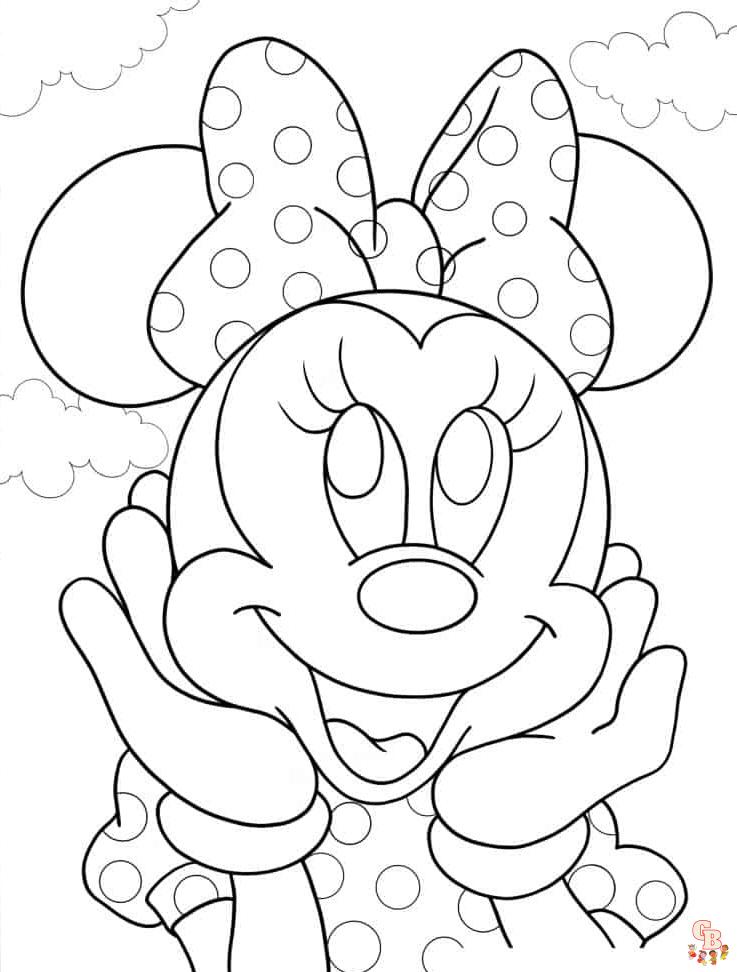 Free mickey mouse coloring pages for kids