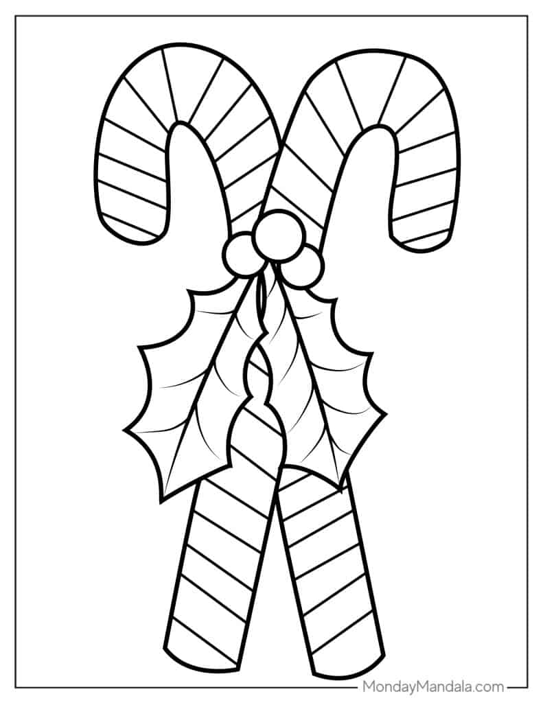 Mistletoe coloring pages free pdf printables