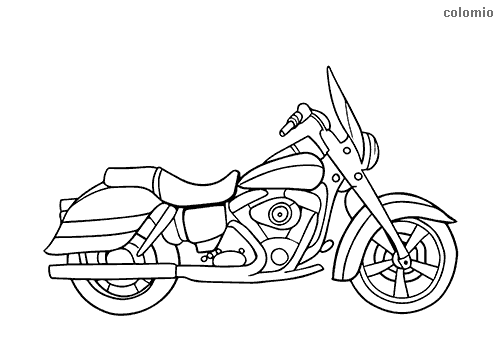 Motorcycles coloring pages free printable motorcycle coloring sheets