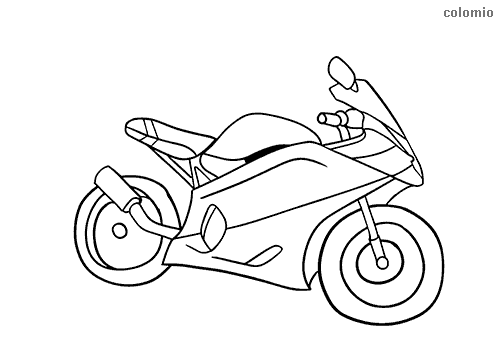 Motorcycles coloring pages free printable motorcycle coloring sheets