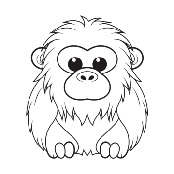 Orangutan sketch png transparent images free download vector files