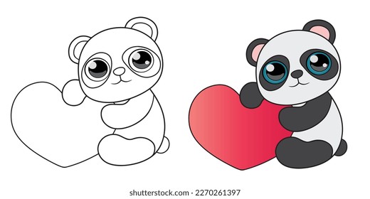 Panda color images stock photos d objects vectors