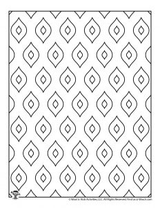 Printable pattern coloring pages woo jr kids activities childrens publishing