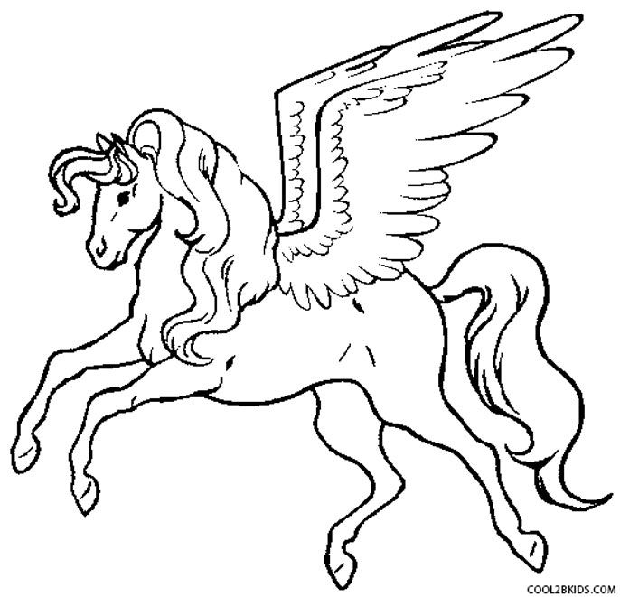 Printable pegasus coloring pages for kids unicorn coloring pages horse coloring pages coloring pages