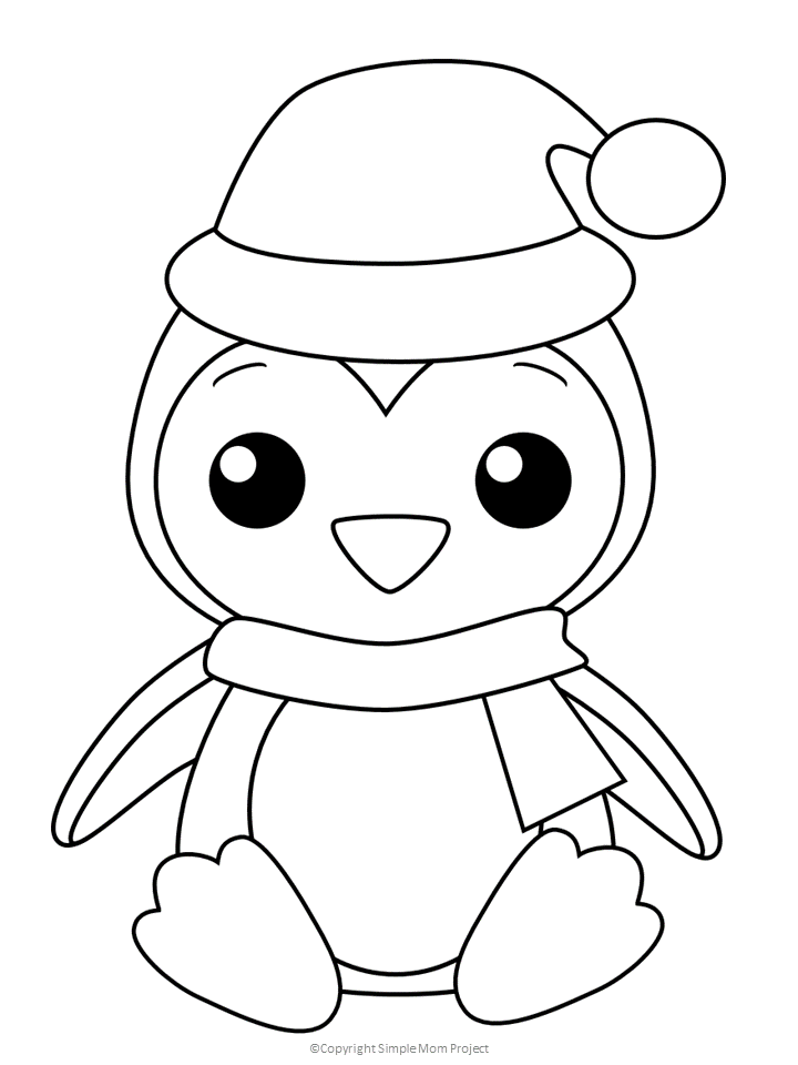 Free printable large snowflake templates christmas coloring sheets penguin coloring penguin coloring pages