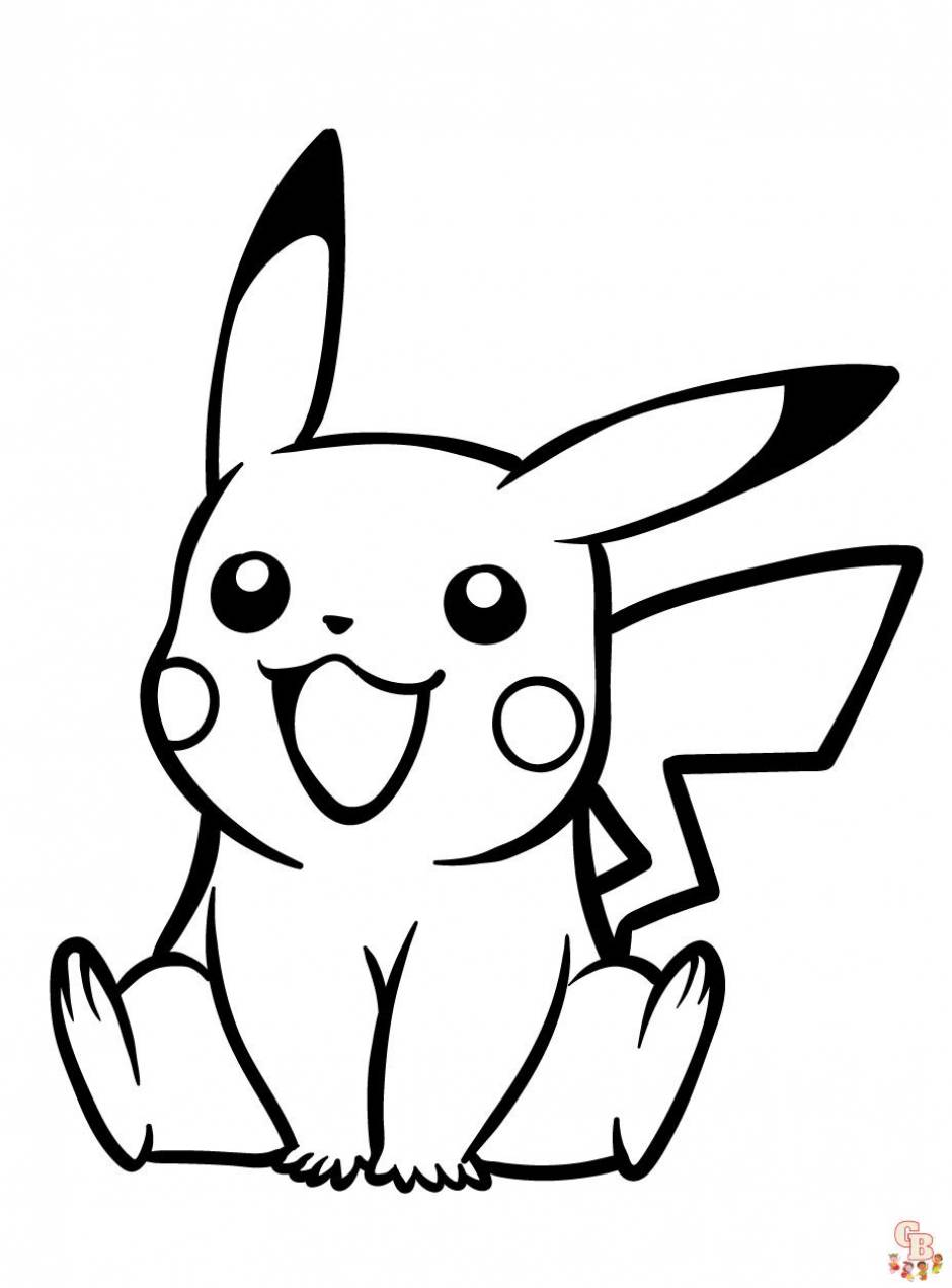 Get creative with pokemon coloring pages