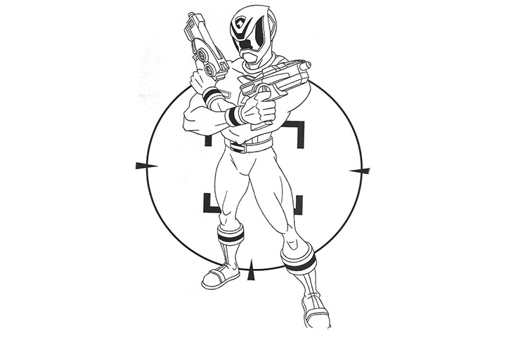 Top free printable power rangers coloring pages online