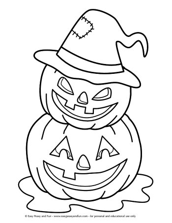 Halloween coloring pages