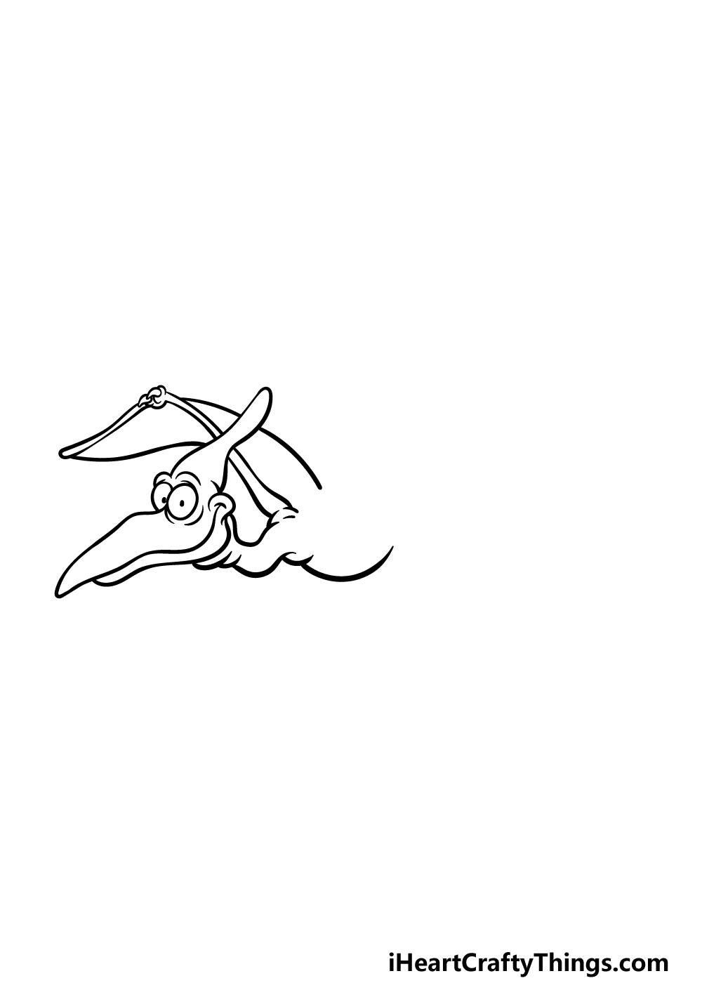 Pterodactyl drawing