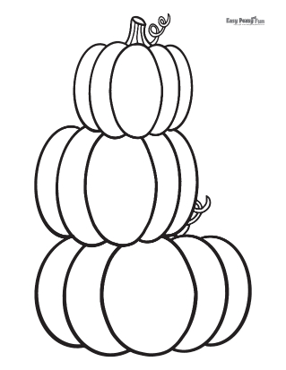 Pumpkin coloring pages