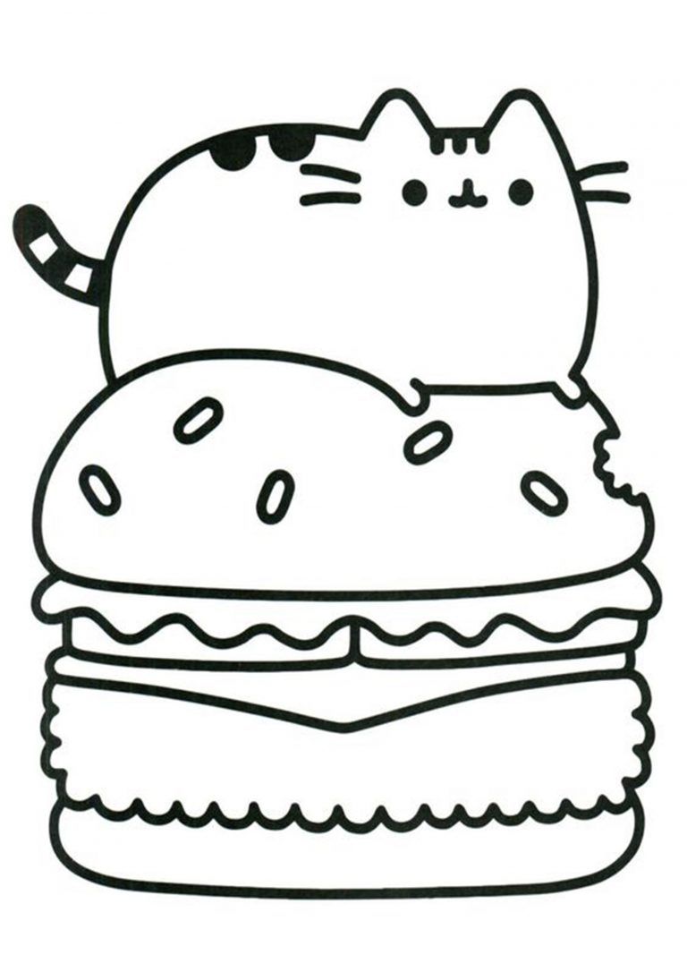 Free easy to print pusheen coloring pages pusheen coloring pages cat coloring book coloring books