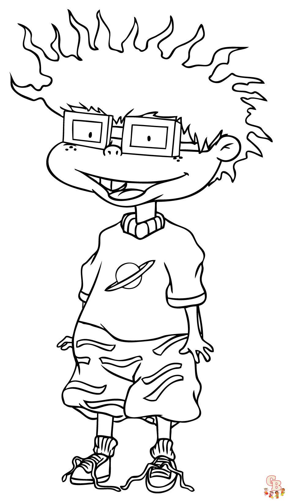 Rugrats coloring pages