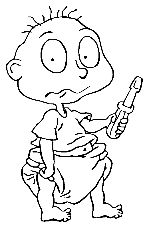 Rugrats coloring pages printable for free download