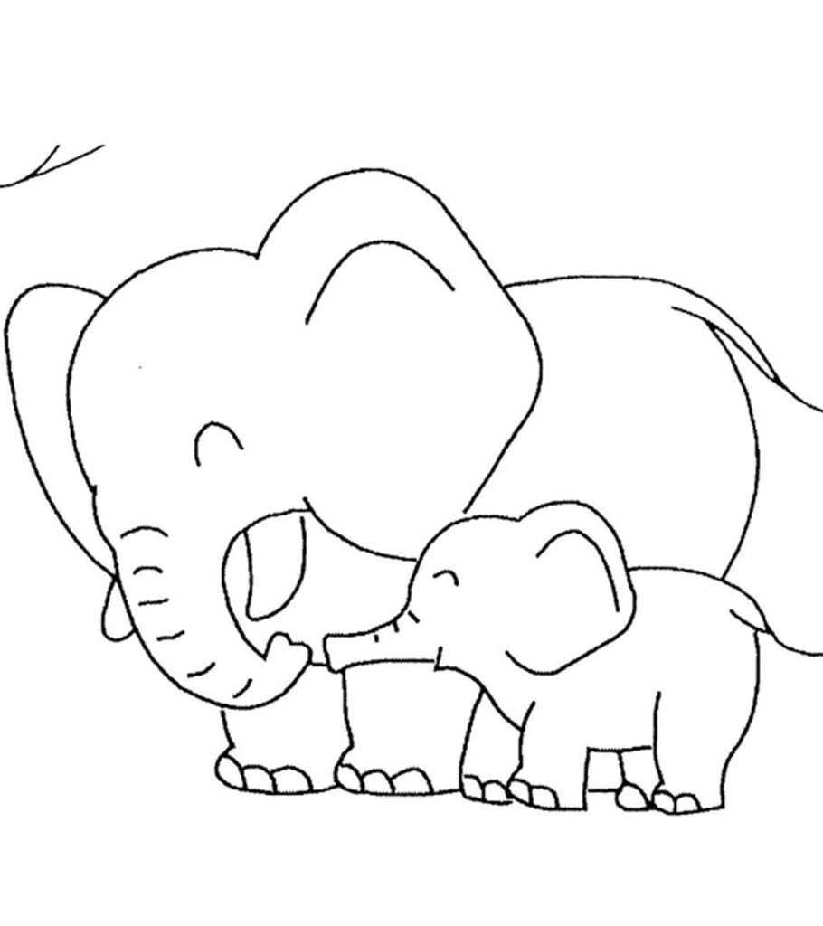 Top free printable jungle animals coloring pages online