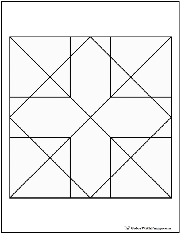 Geometric coloring pages to print â pdf digital downloads