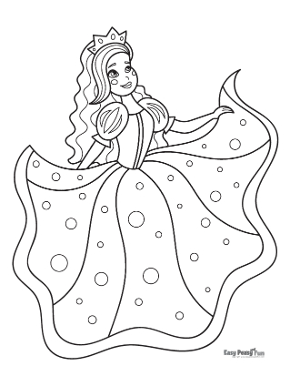 Princess coloring pages