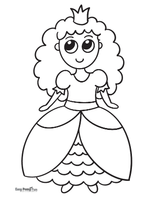 Princess coloring pages