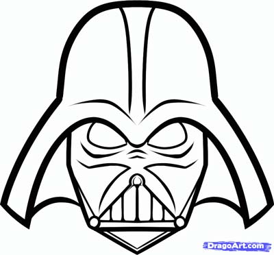 Updated star wars coloring pagesdarth vader coloring pages