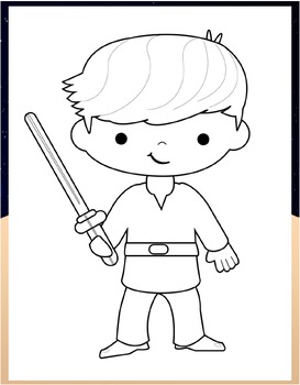 Star wars coloring pages by year round homeschooling tpt