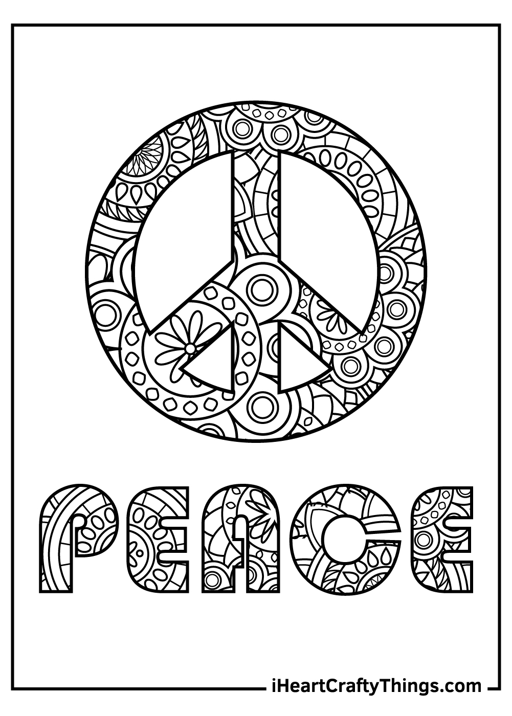 Stress relief coloring pages free printables