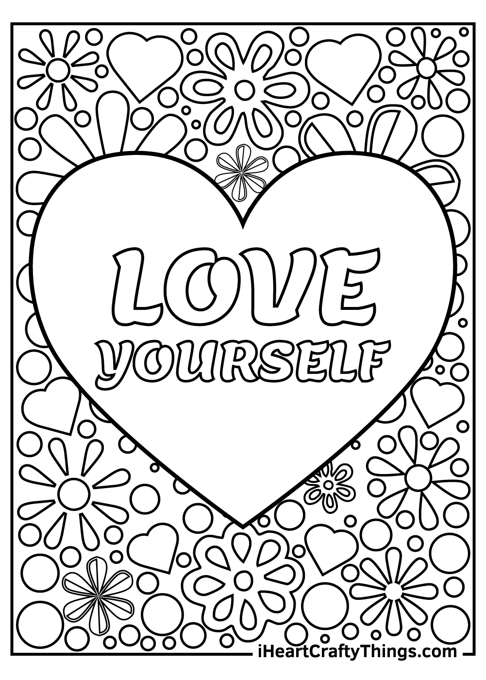 Stress relief coloring pages free printables